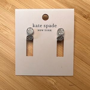 NEW Kate Spade silver earrings